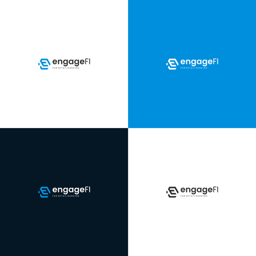 EngageFI Logo Design by ge_off