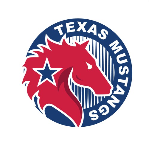 Diseño de Texas Mustangs de thatBeardyGuy