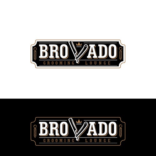 Designs | Logo Design for Mens Barbershop / Grooming Lounge | Logo ...