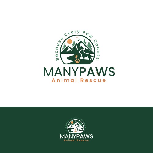 ManyPaws Animal Rescue Design by brancut_yuk