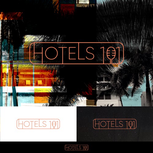 Create a logo for a podcast called - Hotels 101 - incorporate a hotel in the logo Design by boroda_kirilla