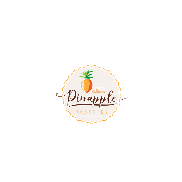 Design by Swa_11 titled "Pineapple Pastries Logo  "