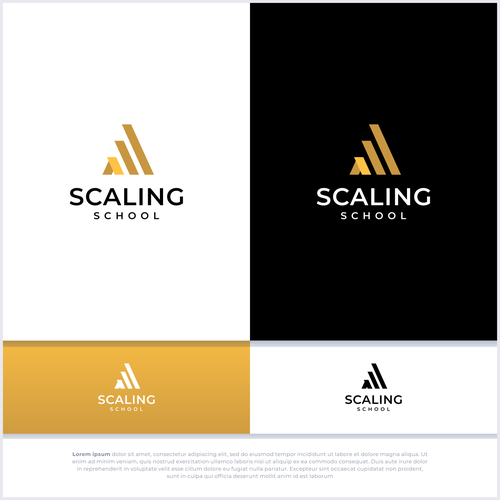 Design A Logo + Brand Guide For The "Scaling School" Design by Arum.