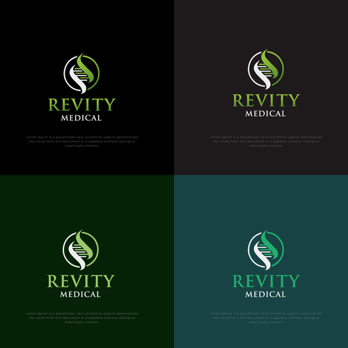 Revity Medical logo Design by Basit Iqbal