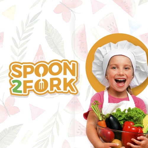 Design di Design baby to toddler cooking class logo for Spoon 2 Fork di katakara