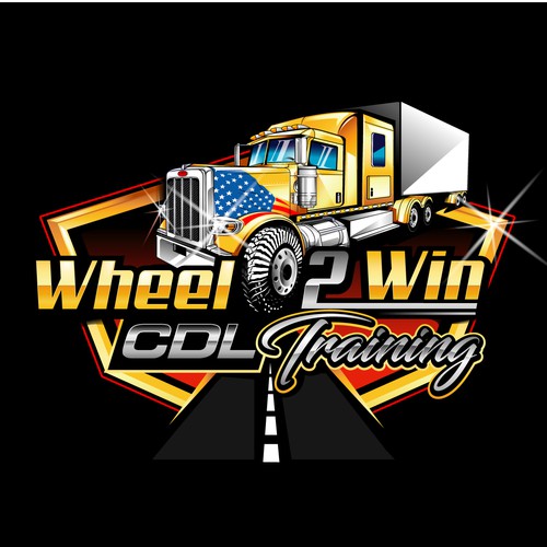 Design a Catchy Logo for CDL Truck Driving School Design réalisé par Just creative design¤●¤●