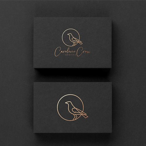 logo help pls! crow sketch needed to launch a simple and cool jewelry brand Design by The Pixel Imagin