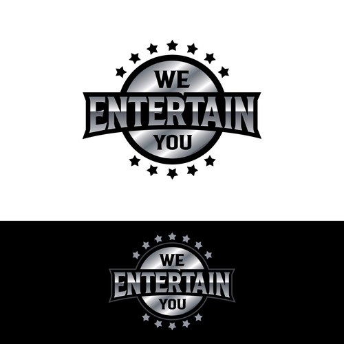 We entertain you - Logo for Tour Organizer for Music & big Scale Events Design by a.mjb