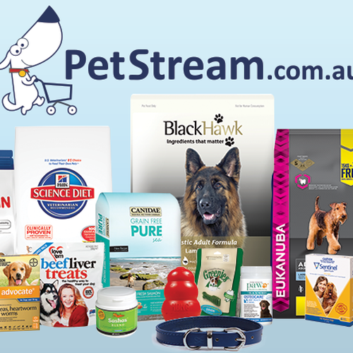 EASY facebook cover photo for an ONLINE PET STORE. Design by LawrenceRed