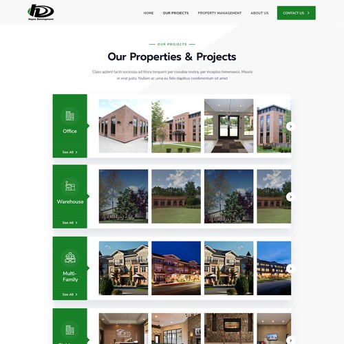 **Upgrade** existing website.  Tons of High Res existing imagery! Design by FuturisticBug