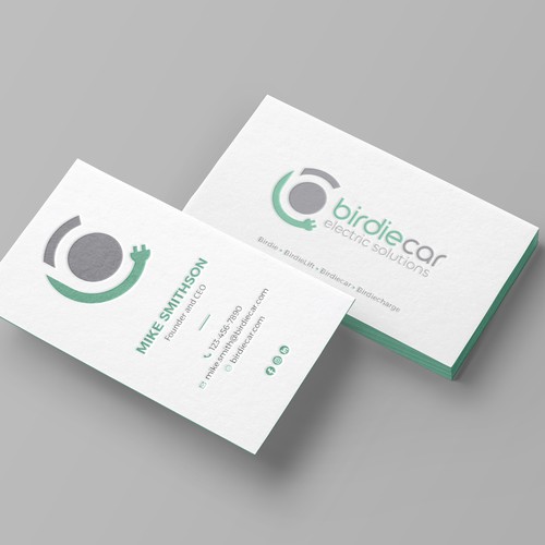 business card for company called birdie Design by Rakibh