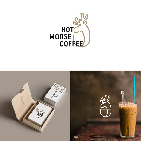 Logo Hot Moose Coffee