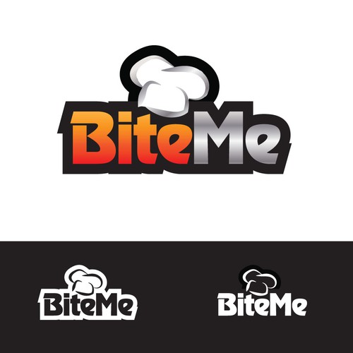 BITE ME LOGO DESIGN FOR AN ONLINE ORDERING FOOD APP Design by KreateS