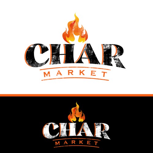 Char Market Needs a logo (Char Grilled Restaurant) Design by Dezine Studio™