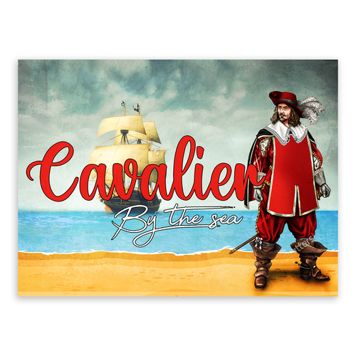 Oceanfront Hotel Signage - Vintage w/slight Modern design Design by Vivid Project