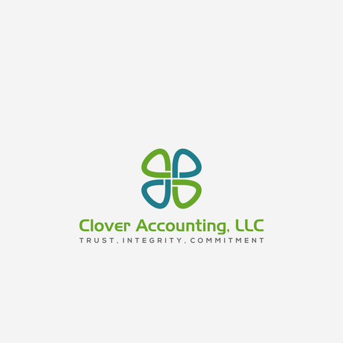 Designs Create clean and sophisticated four leaf clover image for