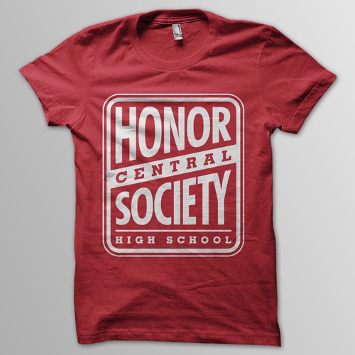 High School Honor Society T-shirt for www.imagemarket.com Design by appleART™
