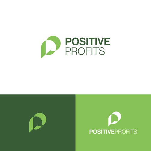 Positive Profits Logo Design by Yantoagri