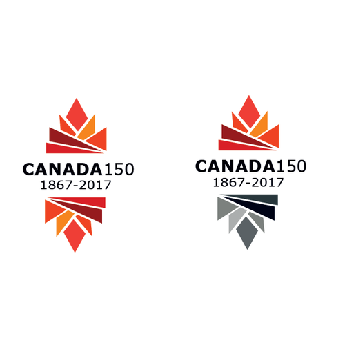 Community contest: Design Canada’s 150th birthday logo! Design by G.design.plus