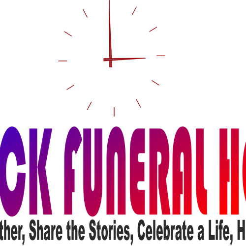 logo for Clock Funeral Home Logo design contest