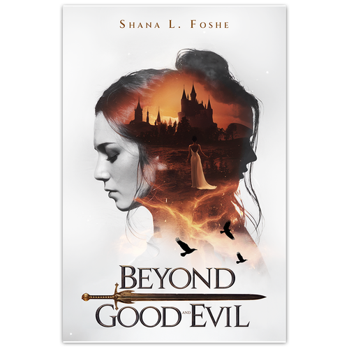 Book Cover Design Contest for Beyond Good and Evil, a sequel to a debut novel. Design by Brizine