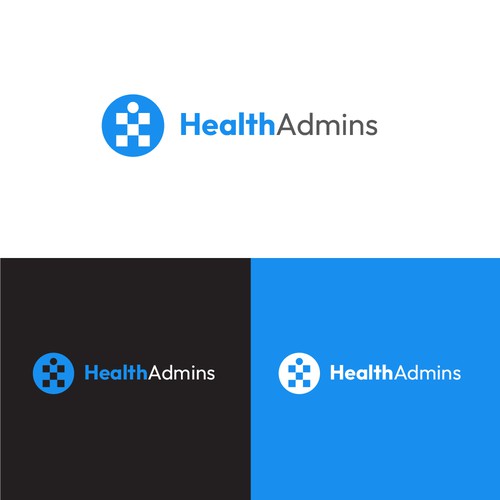 Be the designer that created the coolest healthcare software logo with Health Admins!!!! Design by Guane