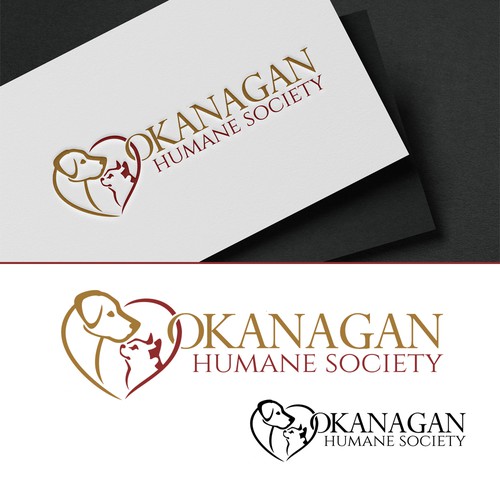 Help Animals & Design a new logo for the Okanagan Humane Society Design by Linduska