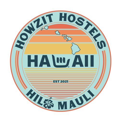 Maui - Hawaii Hostel looking for retail merch design! Design by Canvascoret