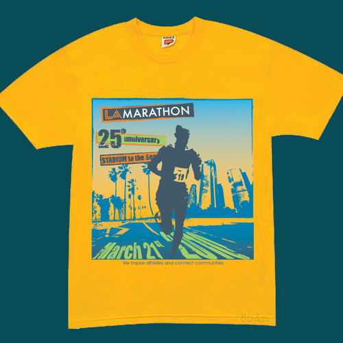 LA Marathon Design Competition Design by VD design