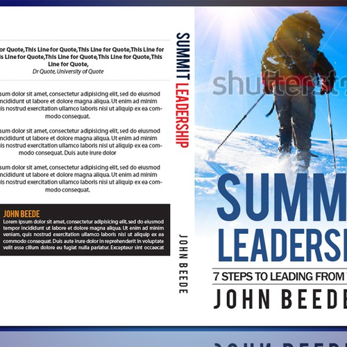 Leadership Guide for High School and College Students! Winning designer 'guaranteed' & will to go to print. Design by Pagatana