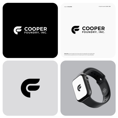 50 YEAR FOUNDRY LOGO|EMBLEM REDESIGN Diseño de FF3