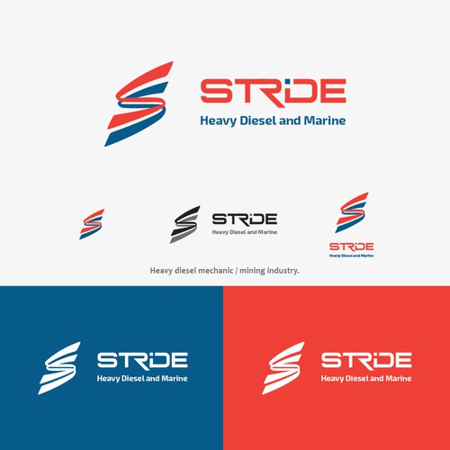 Need a heavy-duty logo for my new mechanical business. Design by AZIEY