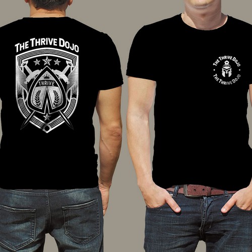 Thrive T shirt brand designs Design by unflea
