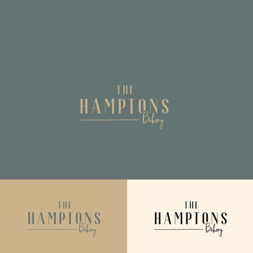 The Hamptons Bakery Logo Design by MDSTUDIOS.™