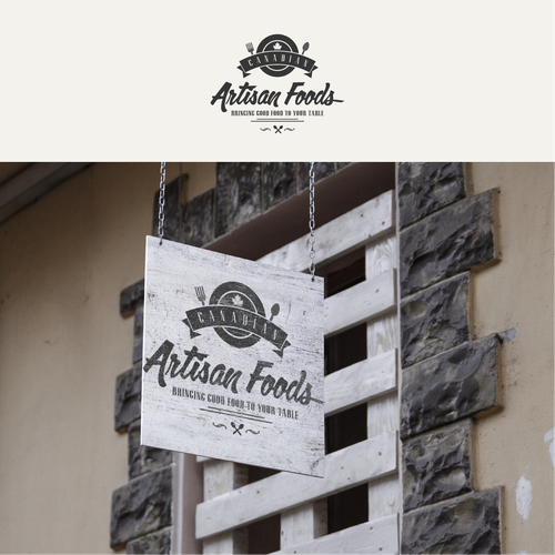 Brand identity for artisan food company Logo & brand identity pack
