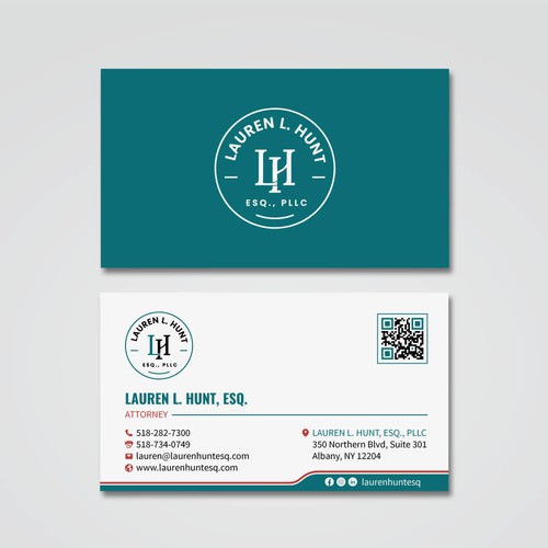 Design business cards and letterhead for a modern law firm Design by Tcmenk