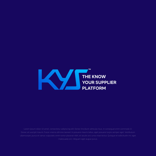 Logo for suppliers data platform Réalisé par restuart™