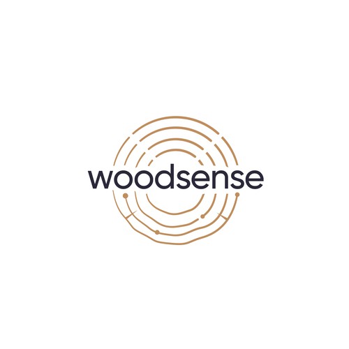 Sustainable tech logo needed for an IoT company working with wood construction Design by Lyna™