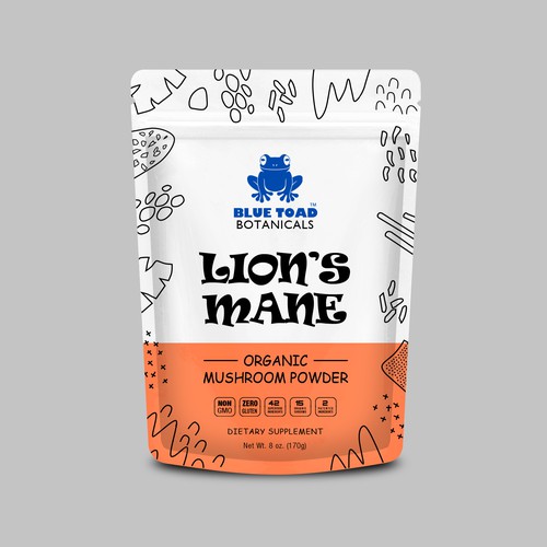 Blue Toad Botanicals™ Needs A Fun & Creative Package Design! Design by RMC@D+