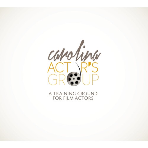 Carolina Actor's Group "A Training Ground For Film Actors"  Design by Organic Identity