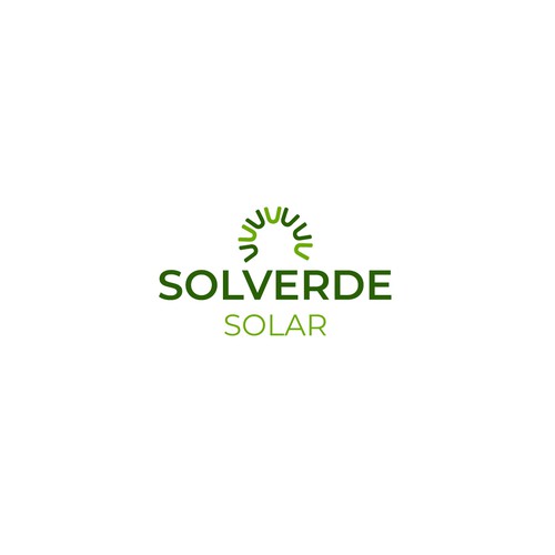 Clean logo for solar company Design by Gaurav Arya