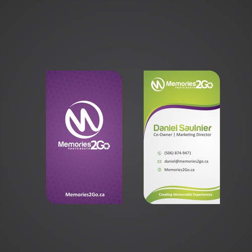 Create a business card for Luxurious Photo Booth Rentals! Design by miljandesign