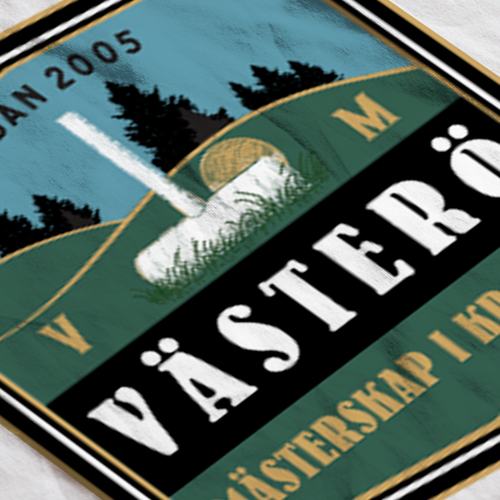 Legendary croquet tournament in Sweden. First logo ever. Looking for unique croquet vibe, creativity, and retro look! Design by DIMITAR LIASOVSKI