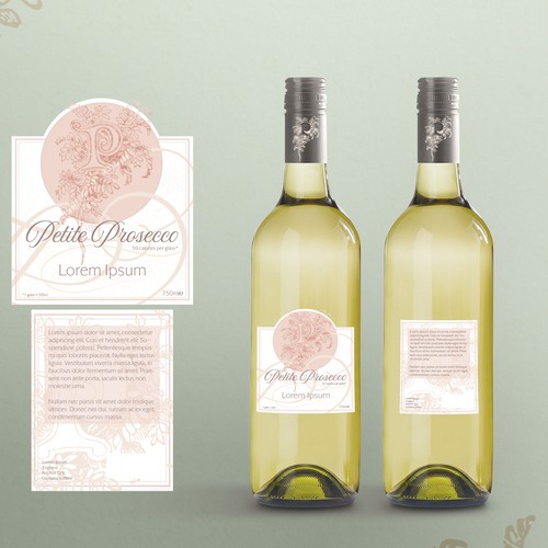 Low Calorie Prosecco Design by meksONE