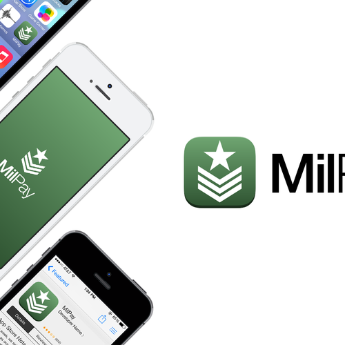 Create a winning logo for a new military financial mobile app! Design by Pippo Franco