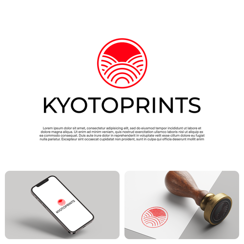 Design a modern minimalist logo for a Japanese art gallery Design by firmanoid