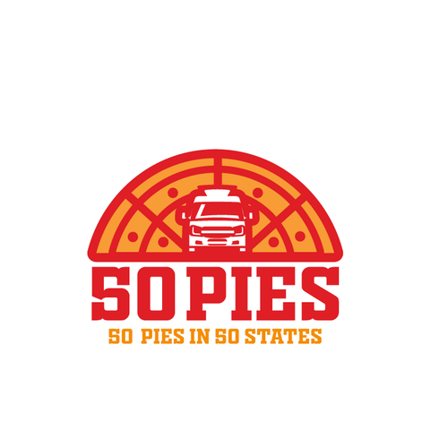 Design Pizza/Pie Logo for traveling family pizza business Design by NextLevelSES
