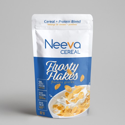 SIMPLE Yet FUN Pouch Design for On-The-Go CEREAL Design von SRAA