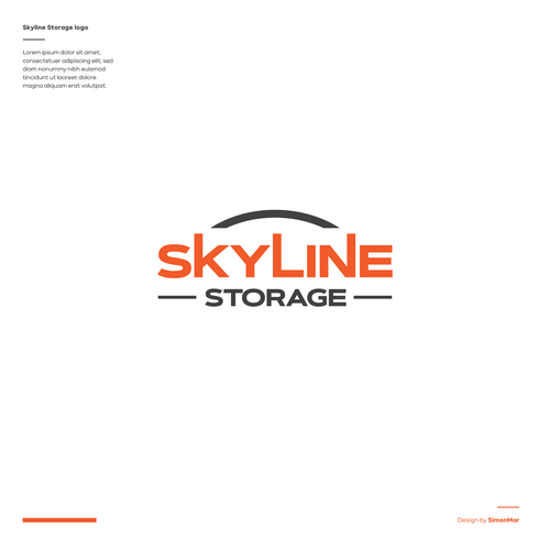 Eye Catching Logo for SKYLINE STORAGE Design by SimonMar