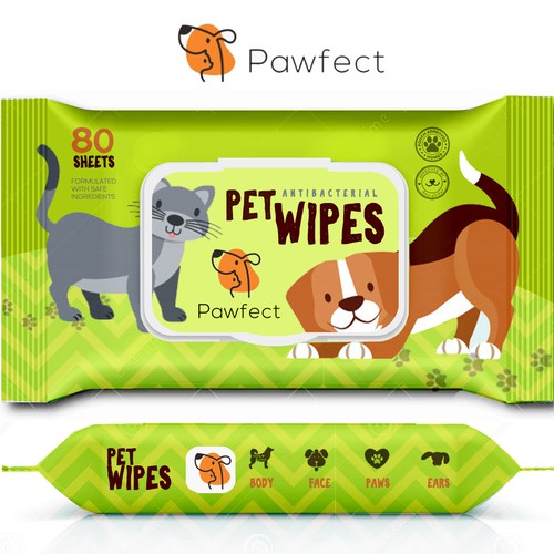 PAWFECT--the perfect pet brand Design by Ozike